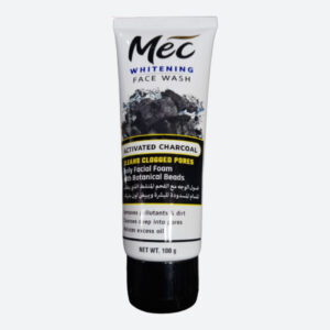 Mec Whitening Face Wash Charcoal Extract 100gm
