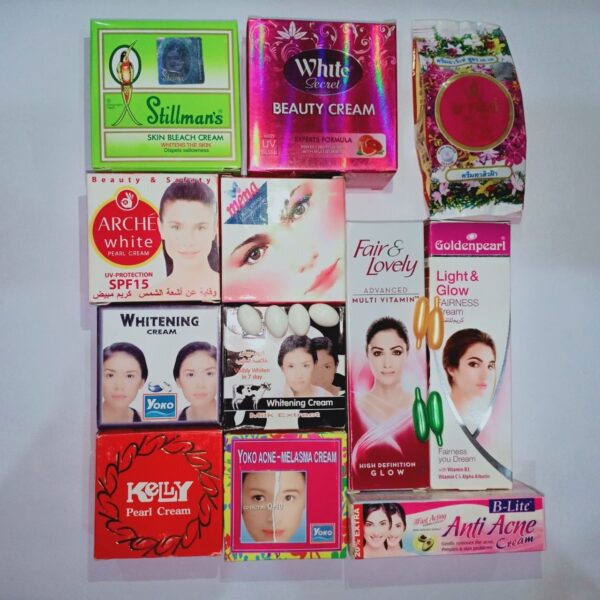 Mix Whitening Creams Formula Combination 6