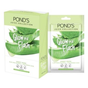 Ponds Juice Collection Aloe Vera Face Mask Pack of 7