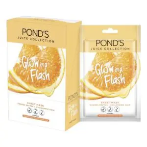 Ponds Juice Collection Face Mask Sheet Orange Pack of 7