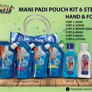 Anees Anees Glomesh Mani Pedi Pouch Kit 6 Steps 6in1