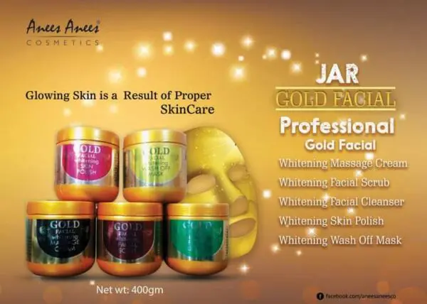 Anees Anees Gold Whitening Professional Facial Kit 5in1