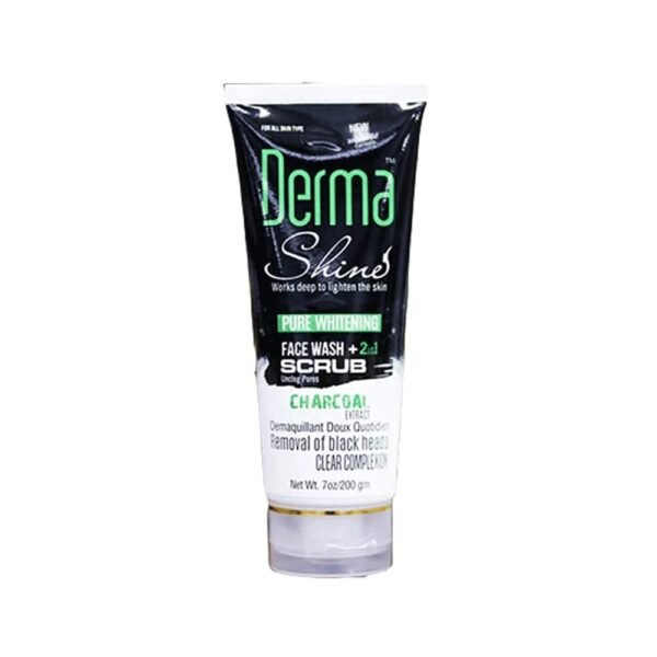 Derma Shine Face Wash & Scrub Tube 200gm