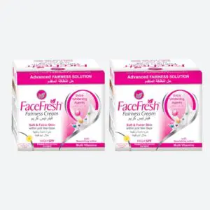 Face Fresh Fairness Cream Jar 75gm Combo Pack