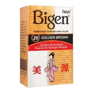 Bigen Permanent Powder Hair Color, 26 Golden Brown
