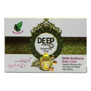 Deep Fresh Brightening Soap Natural Extracts 100gm