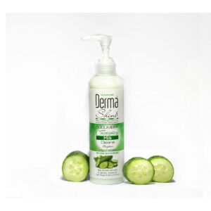 Derma Shine Cucumber Cleansing Milk Pump