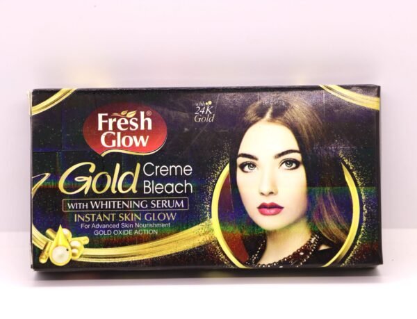 Fresh Glow Gold Creme Bleach With Whitening Serum Sachet