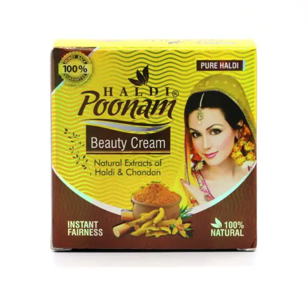 Haldi Poonam Beauty Cream 30gm Instant Fairness