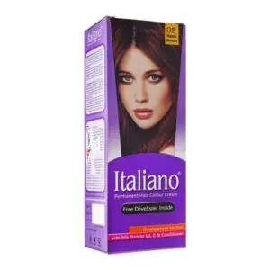 Italiano Permanent Hair Colour Cream, 05 Hazel Blonde