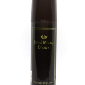 Royal Mirage Brown Perfumed Body Spray 200ml Indonesia