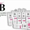SB Complete Whitening Facial Kit Pack of 8
