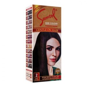 Samsol Fashion Range Hair Colour, 2 Dark Brown