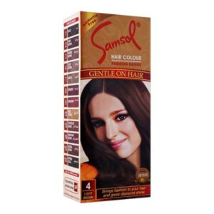 Samsol Fashion Range Hair Colour, 4 Light Brown