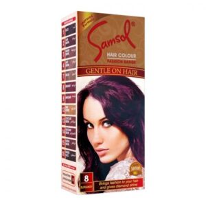 Samsol Fashion Range Hair Colour, 8 Burgundy