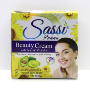 Sassi Punnu Beauty Cream With Pearl & Vitamins 30gm