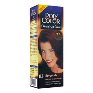 Schwarzkopf Poly Color Cream Hair Color, 83 Burgundy