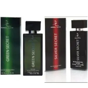 Silver Secret Green & Red Perfume Pack of 2 100ml Each