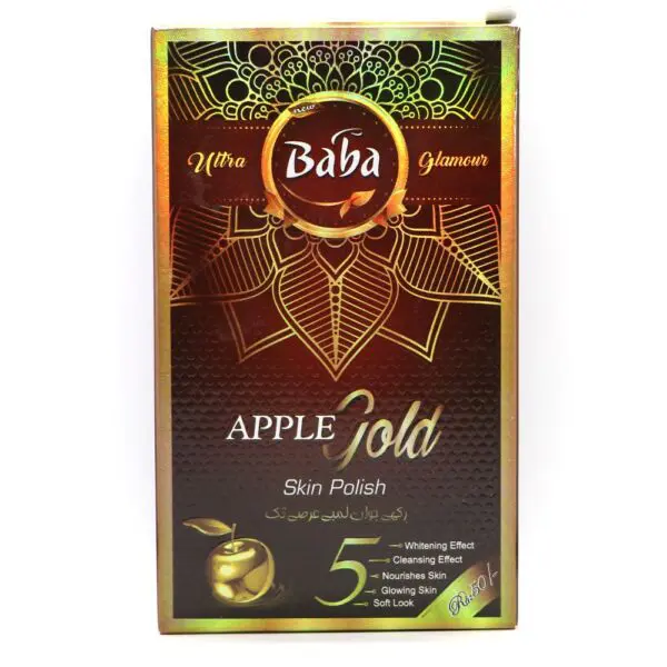 Baba Apple Gold Skin Polish Sachet Pack