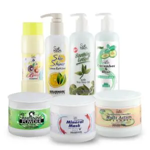 Soft Touch Whitening Facial Salon Kit Pack of 7 (300ml Each)