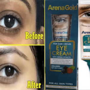 Arena Gold Eye Cream For Dark Circles Collagen Eye Spot Cream