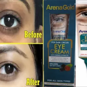 Arena Gold Eye Cream For Dark Circles Collagen Eye Spot Cream