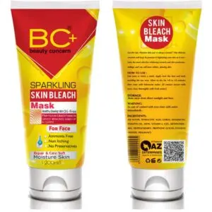 BC+ Sparkling Skin Bleach Mask Tube