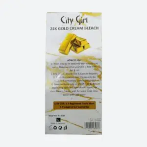 City Girl 24K Gold Cream Bleach Pack of 12