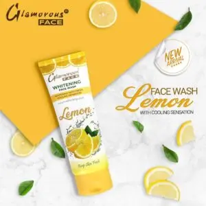 Glamourous Face Whitening Lemon Face Wash 100gm
