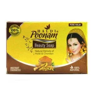 Haldi Poonam Beauty Soap Instant Fairness 100gm