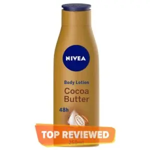 NIVEA Cocoa Butter Body Lotion, Vitamin E, Dry Skin, 250ml