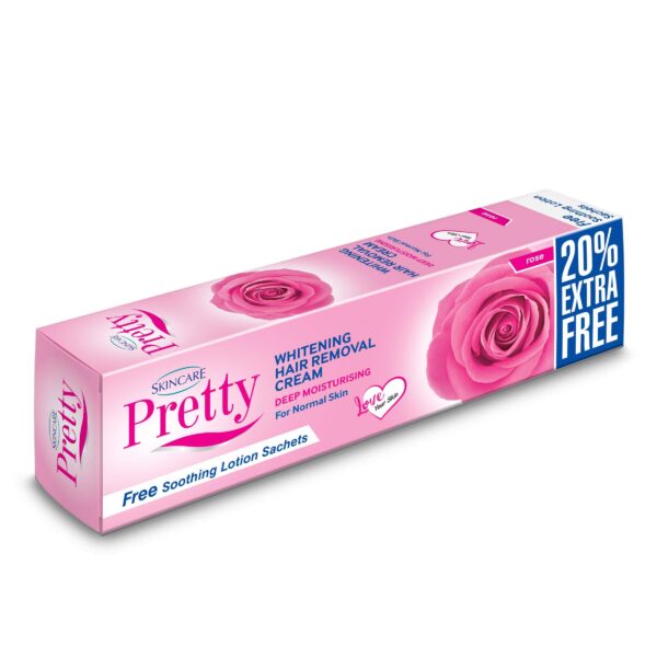 Pretty Whitening Hair Removal Cream 120gm