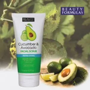 Beauty Formulas Cucumber Facial Scrub (150ml)