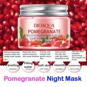 BioAqua Pomegranate Sleep Mask (120gm)