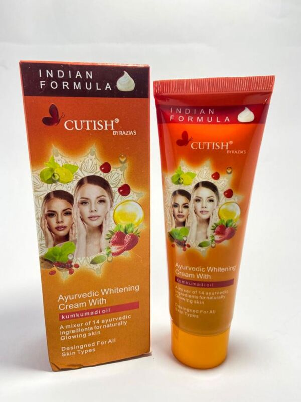 Cutish Ayurvedic Whitening Cream Indian