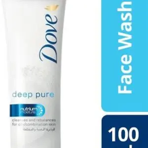 Dove Deep Pure Face Wash (100ml)