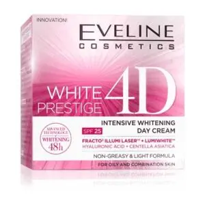 Eveline Cosmetics White Prestige 4D Intensive Whitening Day Cream (50gm)