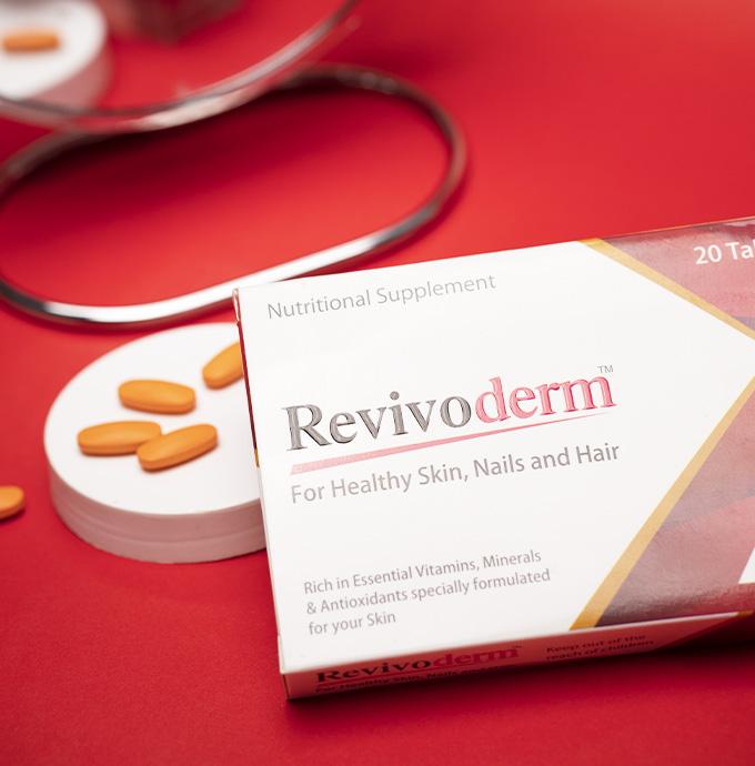 Jenpharm Revividerm Tablets (For Health Skin, Nails & Hair) 20Tabs –  