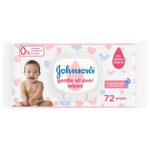 Johnson’s Baby Wipes (72 Wipes)