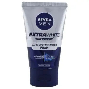 Nivea Men Extra White Dark Spot Minimizer Foam (100ml)