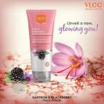 VLCC Saffron & Blackberry Natural Fairness Face Scrub (150ml)