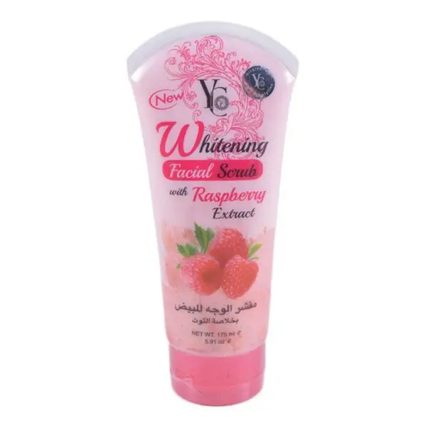 YC Thailand Whitening Facial Scrub Tube Raspberry (175ml)