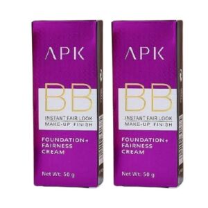 APK BB Foundation Cream (50gm) Combo Pack