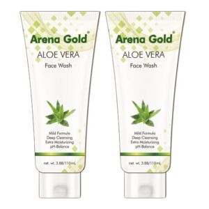 Arena Gold Aloe Vera Face Wash (110gm) Combo Pack