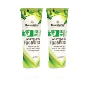 Derma Sense Green Tea Whitening Face Wash (100ml) Combo Pack