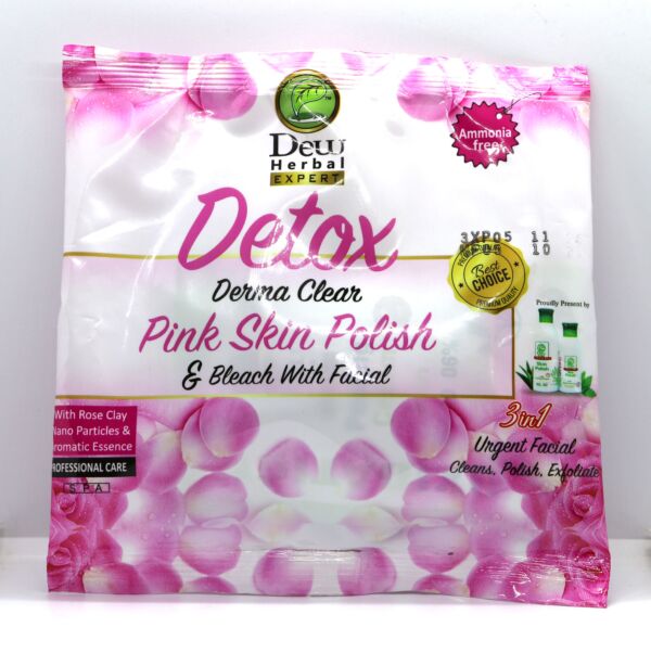 Dew Herbal Detox Pink Skin Polish Pack