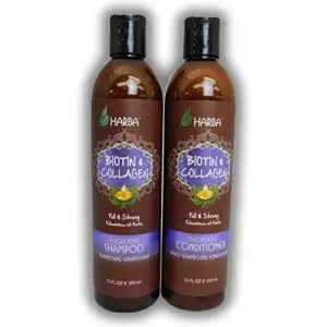 Harba Biotin & Collagen Strengthening Shampoo & Conditioner