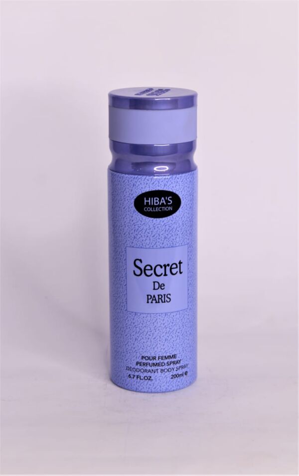 Hibas Collection Secret De Paris Bodyspray (200ml)