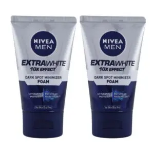 Nivea Men Extra White Facial Foam (100ml) Combo Pack