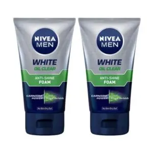 Nivea Men Oil Clear Facial Foam (100ml) Combo Pack